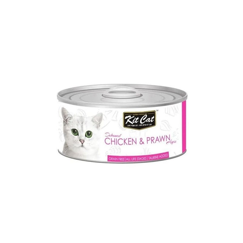 كت كات طعام قطط رطب قطع بدون عظم بالدجاج والجمبري في الهلام